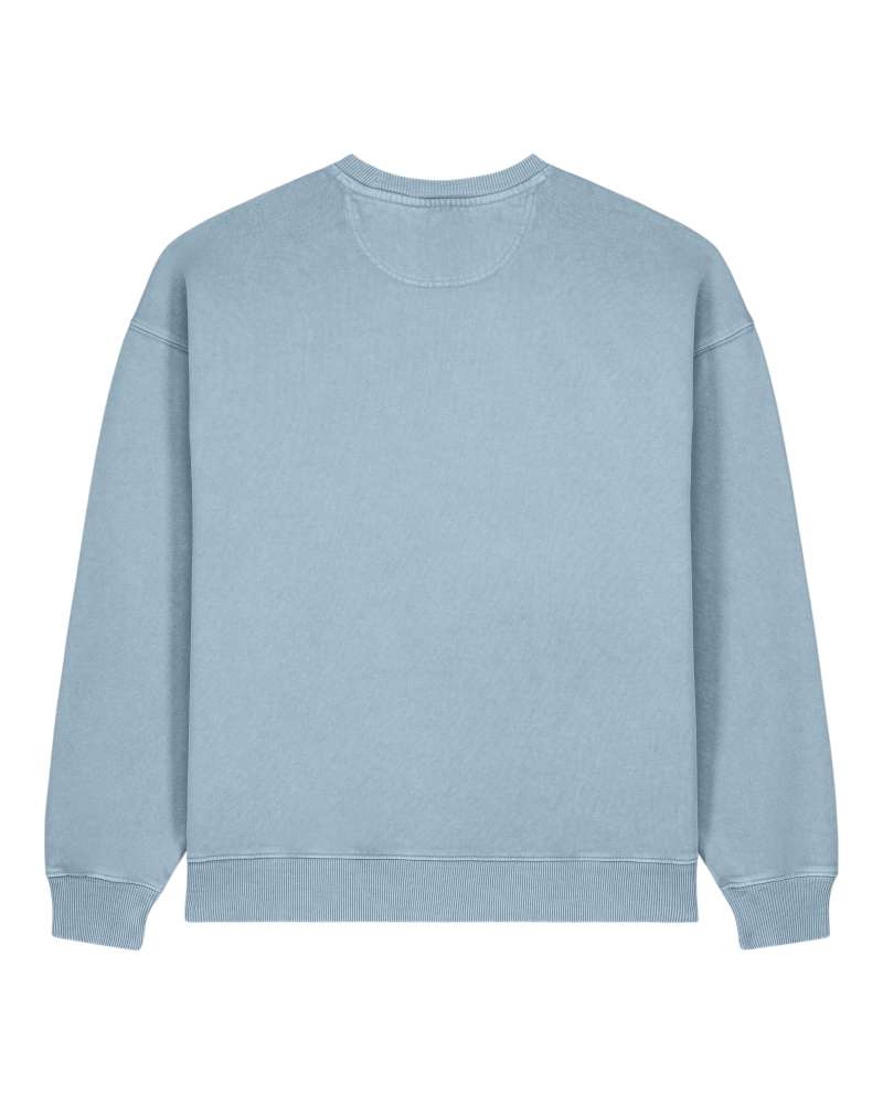 RADDER 2.0 VINTAGE - G. DYED BLUE STONE - SWEATSHIRTS CREWNECK - UNISEKS
