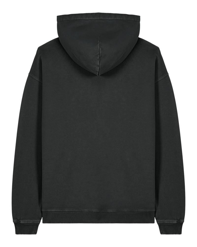 SLAMMER 2.0 VINTAGE - G. DYED BLACK ROCK - SWEATSHIRTS HOODIE - UNISEKS