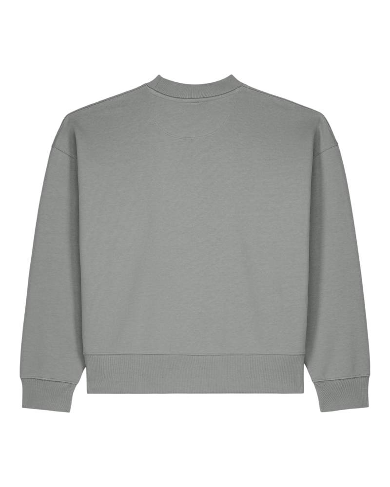 RYLER - MISTY GREY - SWEATSHIRTS CREWNECK - UNISEKS