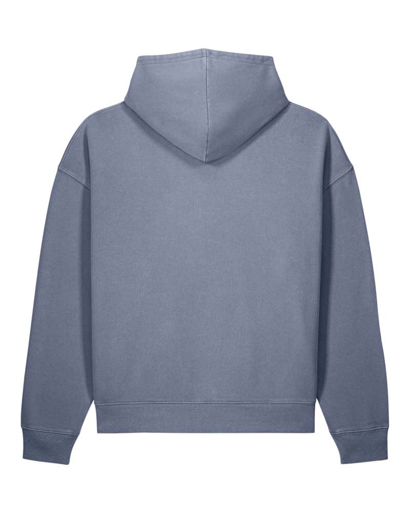 CHASER VINTAGE - G. DYED BLUE GREY - SWEATSHIRTS HOODIE - UNISEXE