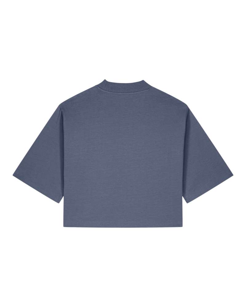 STELLA RAYA - BLUE GREY - TEE-SHIRTS SHORT SLEEVES - VROUWEN