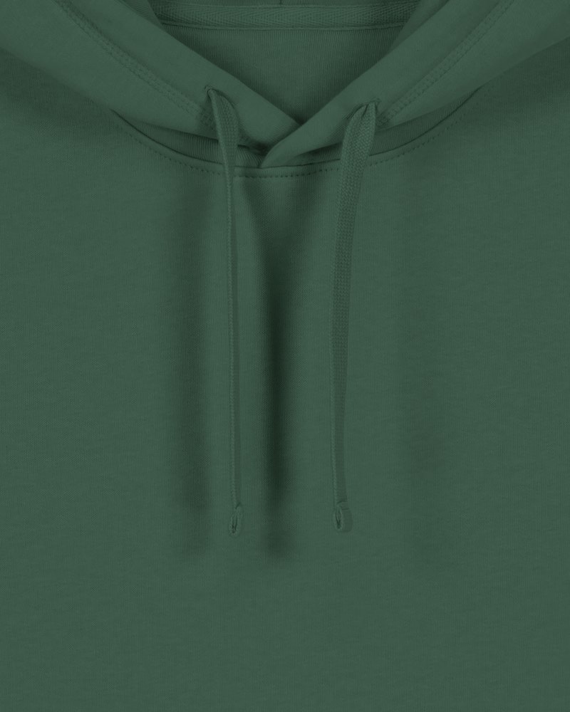 DRUMMER 2.0 - BOTTLE GREEN - SWEATSHIRTS HOODIE - UNISEXE