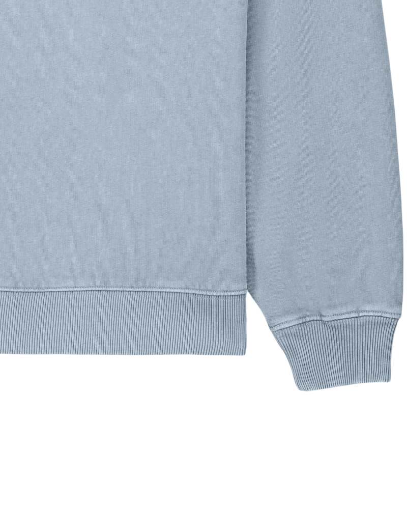 RADDER 2.0 VINTAGE - G. DYED BLUE STONE - SWEATSHIRTS CREWNECK - UNISEKS