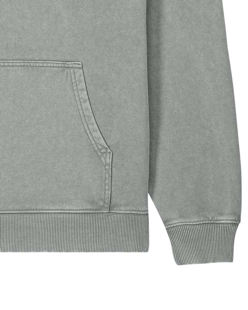 SLAMMER 2.0 VINTAGE - G. DYED MISTY GREY - SWEATSHIRTS HOODIE - UNISEKS