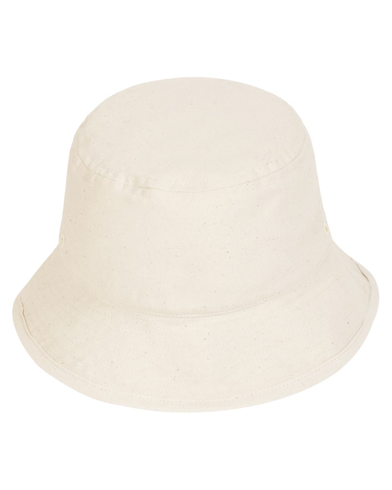 BUCKET HAT - NATURAL - HEADWEAR CAP - UNISEXE