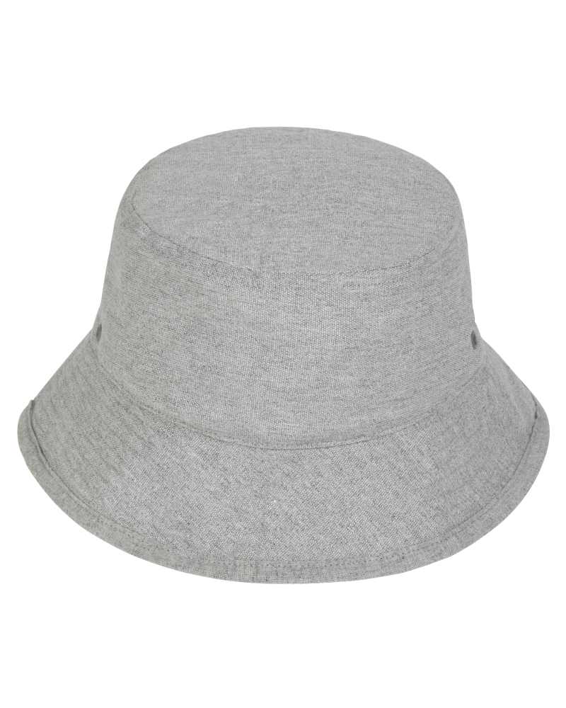 BUCKET HAT - HEATHER GREY - HEADWEAR CAP - UNISEXE