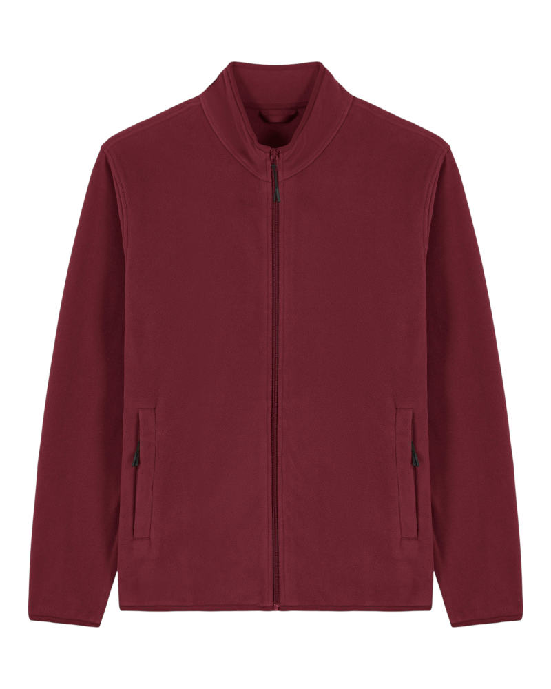 STANLEY GUIDER - BURGUNDY - JACKETS FLEECE - HOMMES