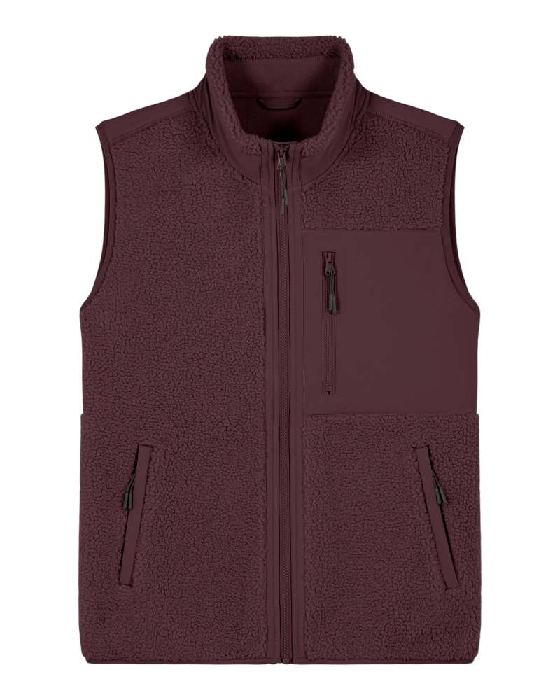 LINER - RED BROWN - JACKETS SHERPA - UNISEX