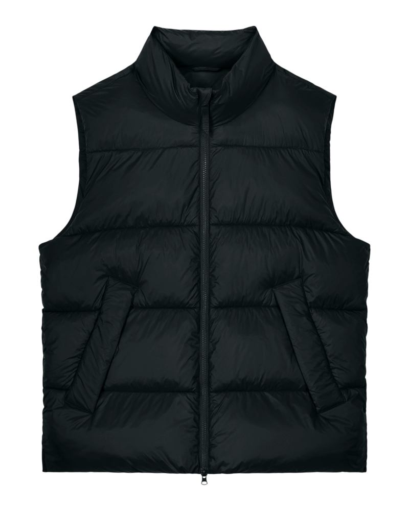 PUFFER GILET 2.0 - BLACK - JACKETS PUFFER - UNISEKS