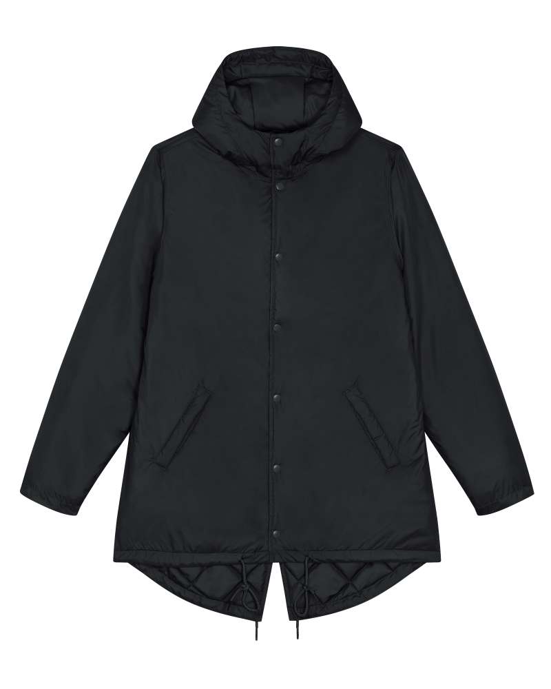 PADDED PARKER - BLACK - JACKETS PARKA - UNISEXO