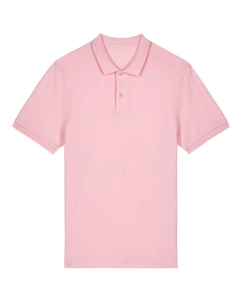STANLEY COASTER - COTTON PINK - POLOS SHORT SLEEVES - HOMMES