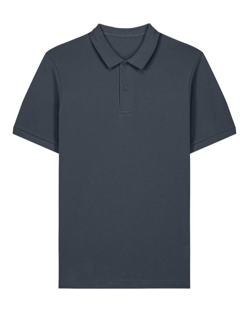 STANLEY COASTER - INDIA INK GREY - POLOS SHORT SLEEVES - HOMMES