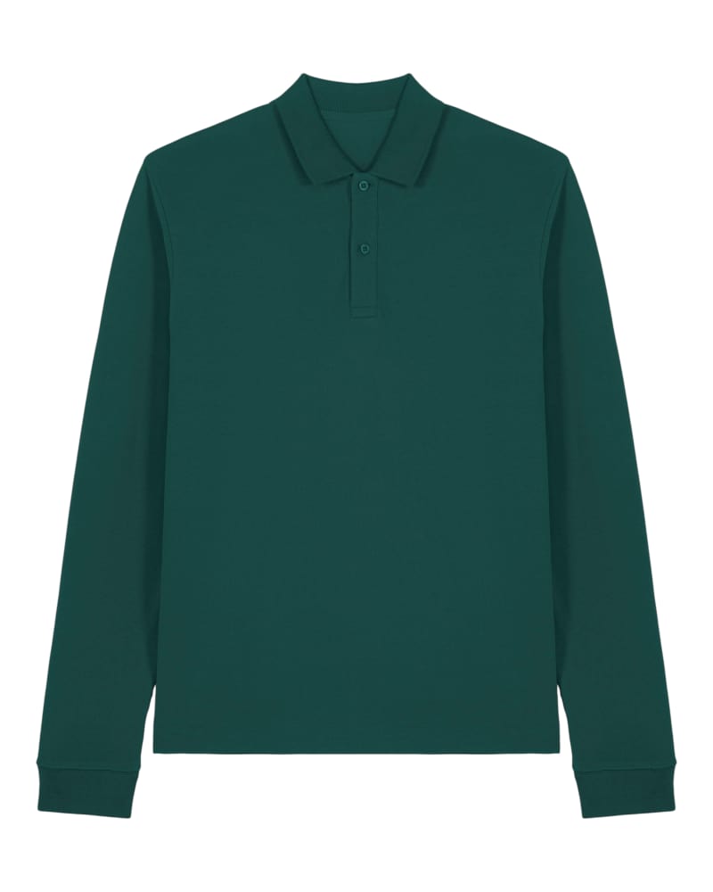 PREPSTER 2.0 LONG SLEEVE - GLAZED GREEN - POLOS LONG SLEEVES - UNISEKS