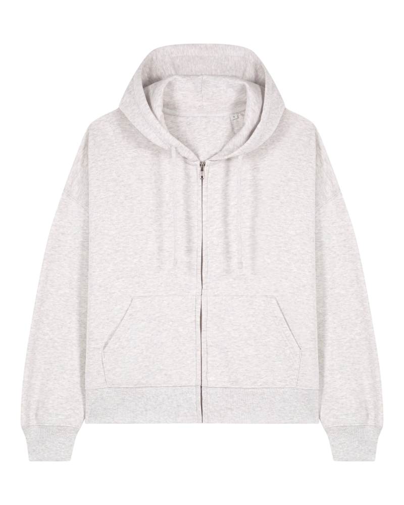 STELLA IDA - COOL HEATHER GREY - SWEATSHIRTS HOODIE - WOMEN