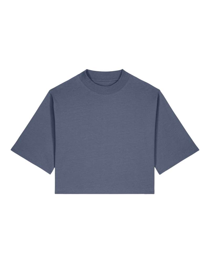 STELLA RAYA - BLUE GREY - TEE-SHIRTS SHORT SLEEVES - VROUWEN