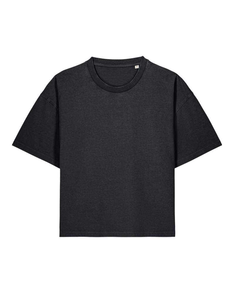 STELLA NOVA VINTAGE - G. DYED BLACK ROCK - TEE-SHIRTS SHORT SLEEVES - WOMEN