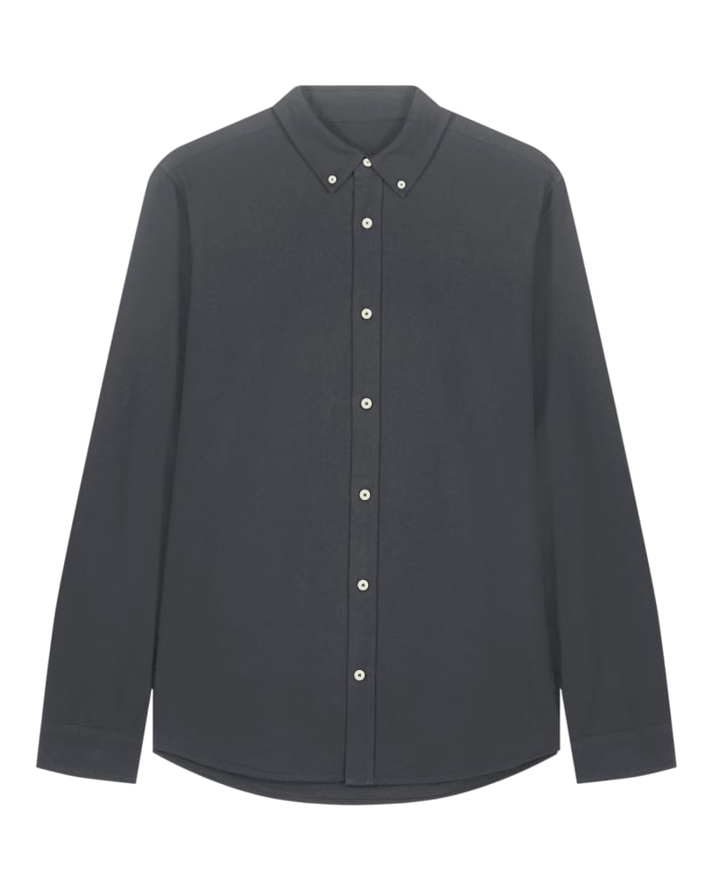 STANLEY OXFORD SHIRT - ANTHRACITE - SHIRTS NON DENIM - HOMMES