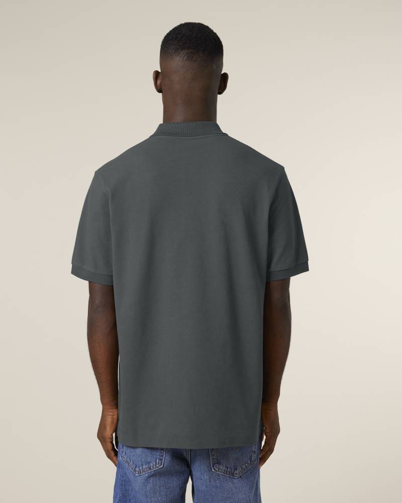 PREPSTER 2.0 - ANTHRACITE - POLOS SHORT SLEEVES - UNISEXE