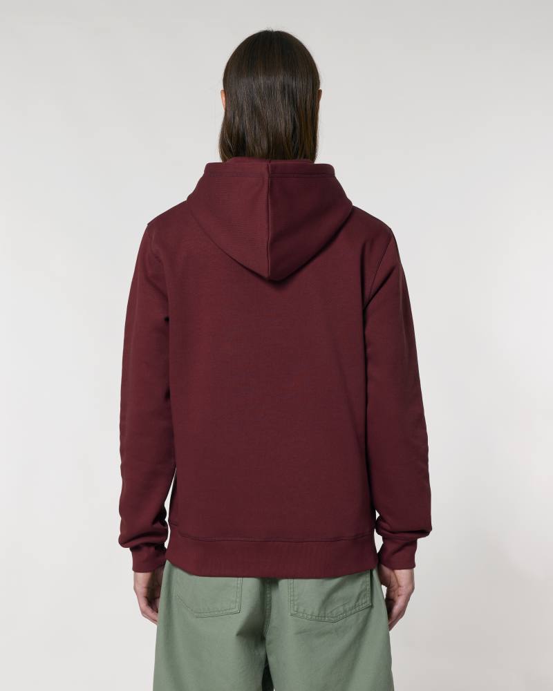 DRUMMER 2.0 - BURGUNDY - SWEATSHIRTS HOODIE - UNISEXE
