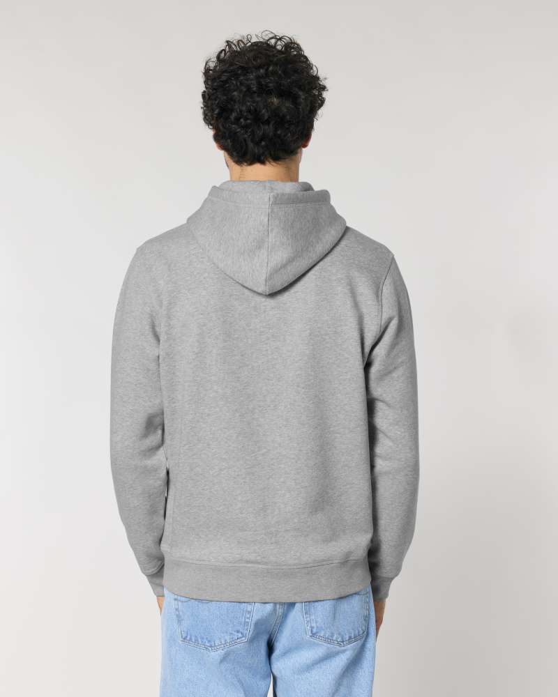 DRUMMER 2.0 - HEATHER GREY - SWEATSHIRTS HOODIE - UNISEXE