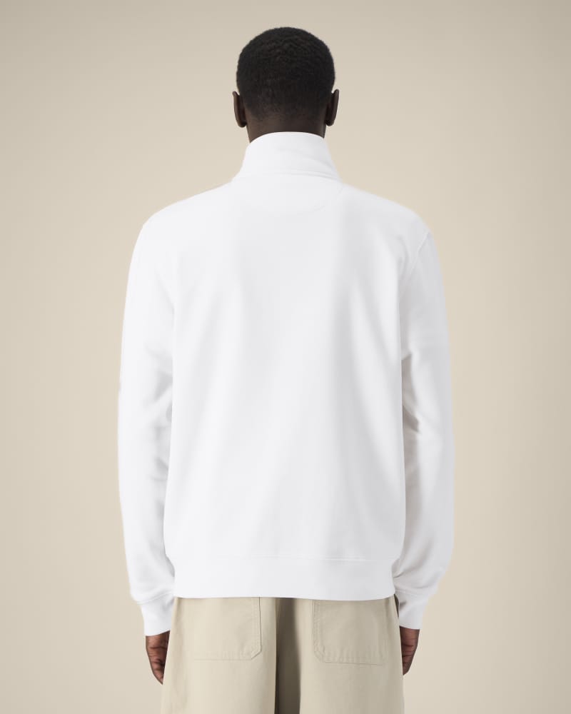 TRAILER 2.0 - WHITE - SWEATSHIRTS JACKET - UNISEX