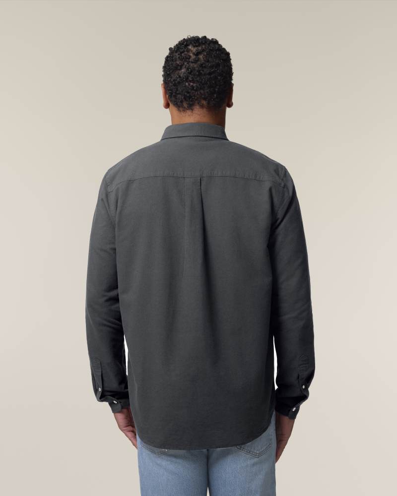 STANLEY OXFORD SHIRT - ANTHRACITE - SHIRTS NON DENIM - HOMMES