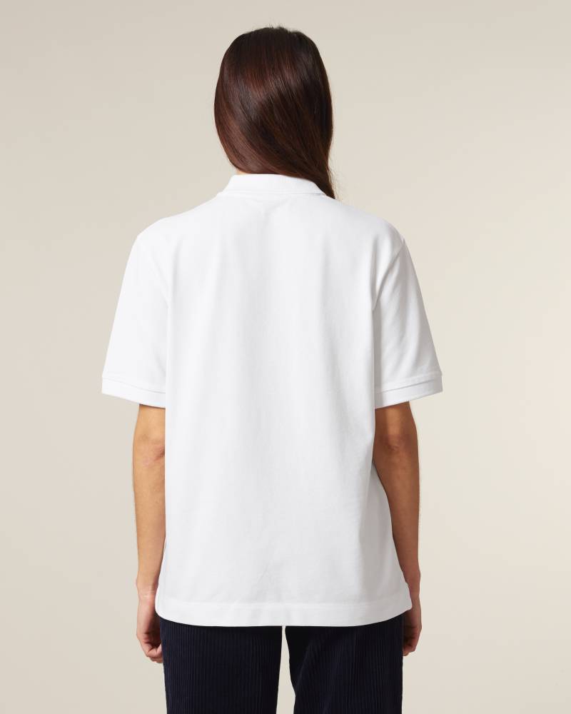 PREPSTER 2.0 - WHITE - POLOS SHORT SLEEVES - UNISEXE