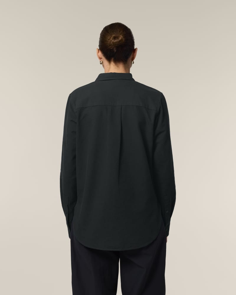 STELLA OXFORD SHIRT - BLACK - SHIRTS NON DENIM - FEMMES