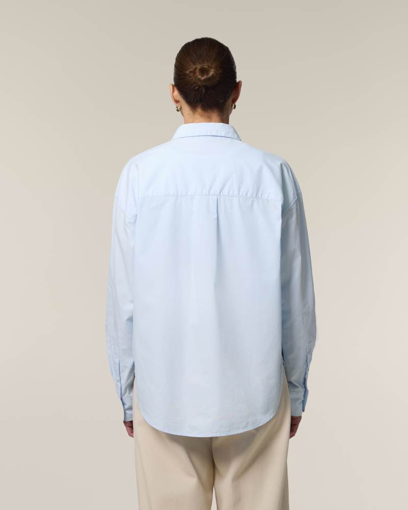 STELLA STYLER SHIRT - SUMMER BLUE - SHIRTS NON DENIM - FEMMES