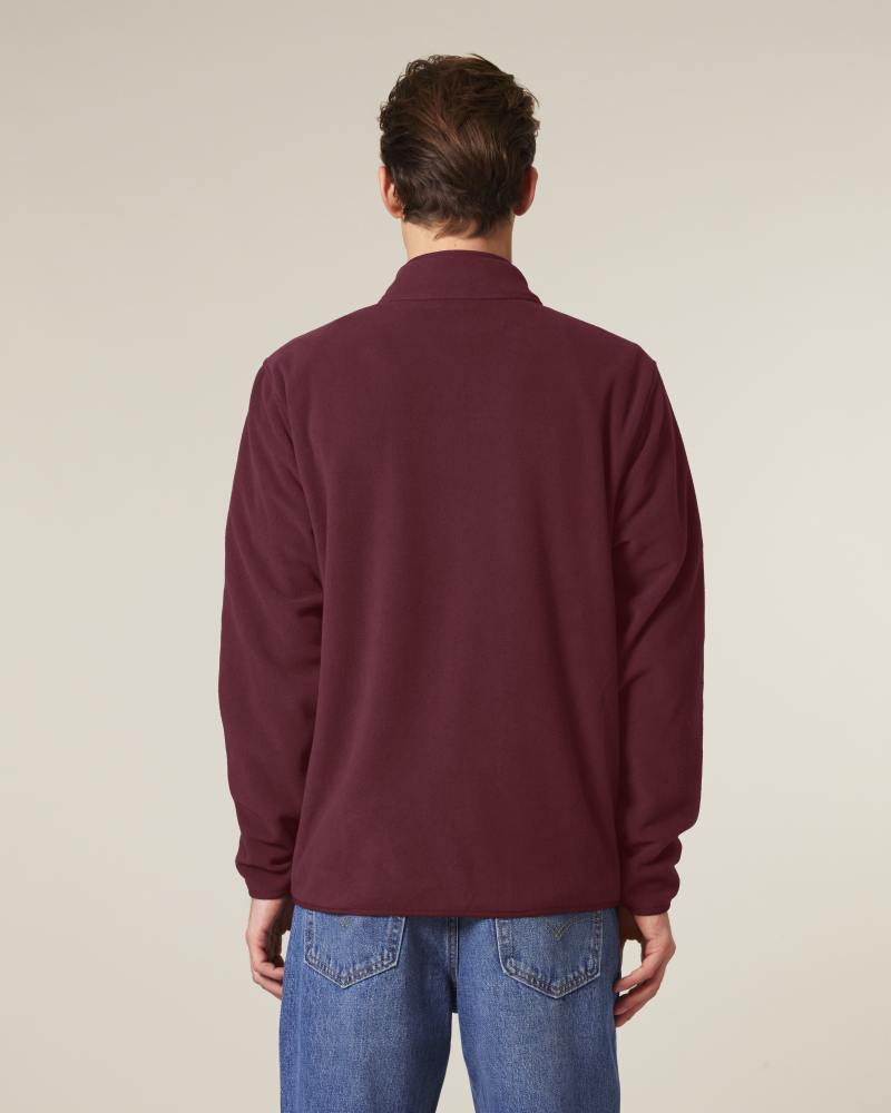 STANLEY GUIDER - BURGUNDY - JACKETS FLEECE - HOMMES