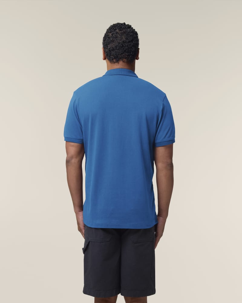 STANLEY COASTER - ROYAL BLUE - POLOS SHORT SLEEVES - HOMMES