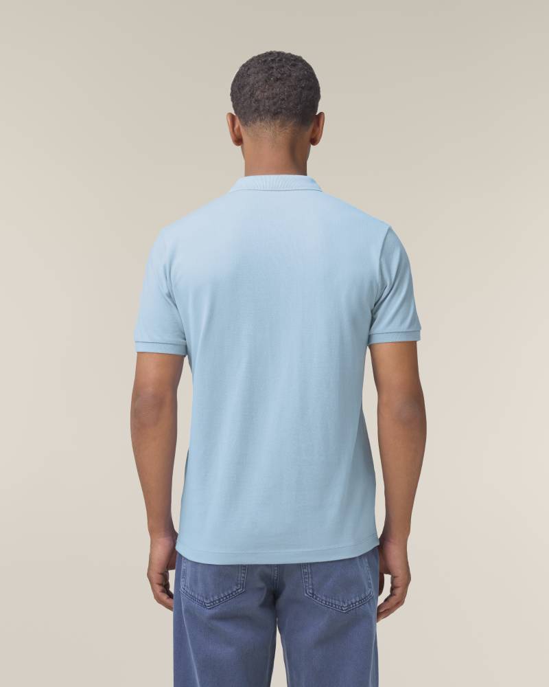 STANLEY COASTER - SKY BLUE - POLOS SHORT SLEEVES - HOMMES