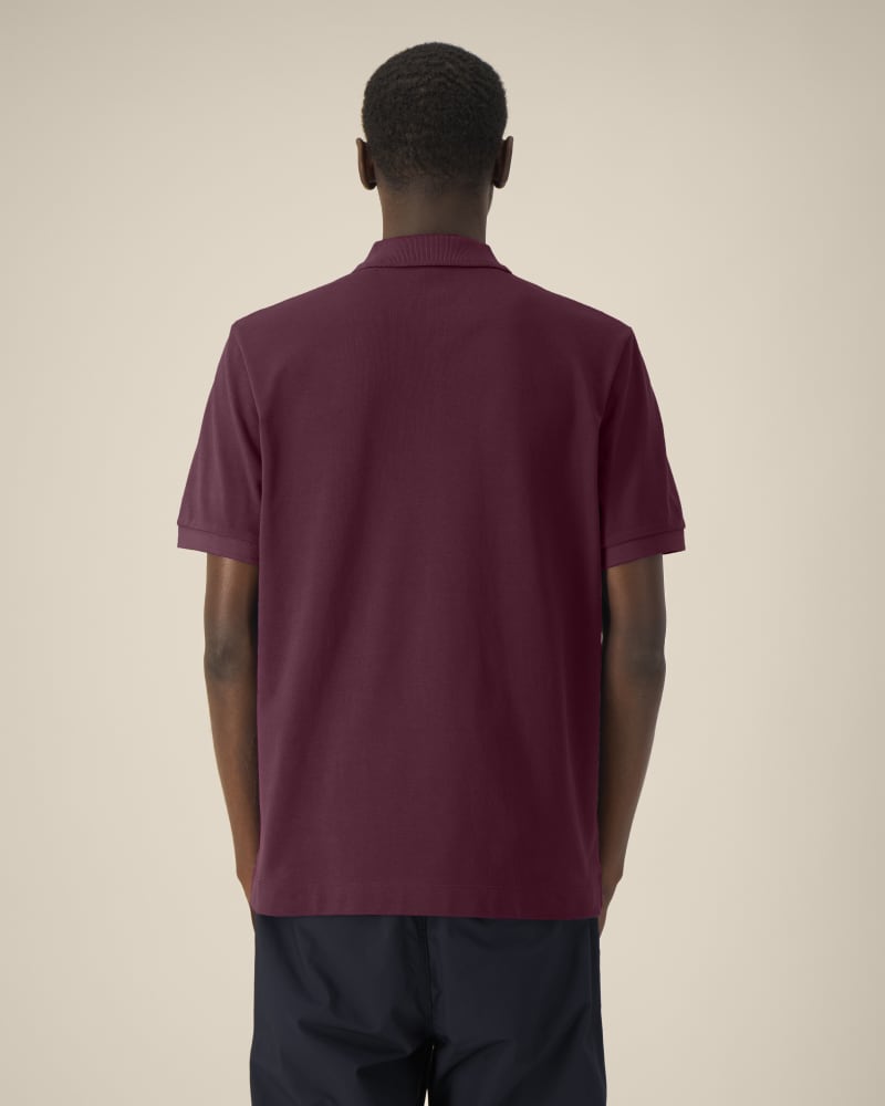 PREPSTER 2.0 - DEEP PLUM - POLOS SHORT SLEEVES - UNISEXE