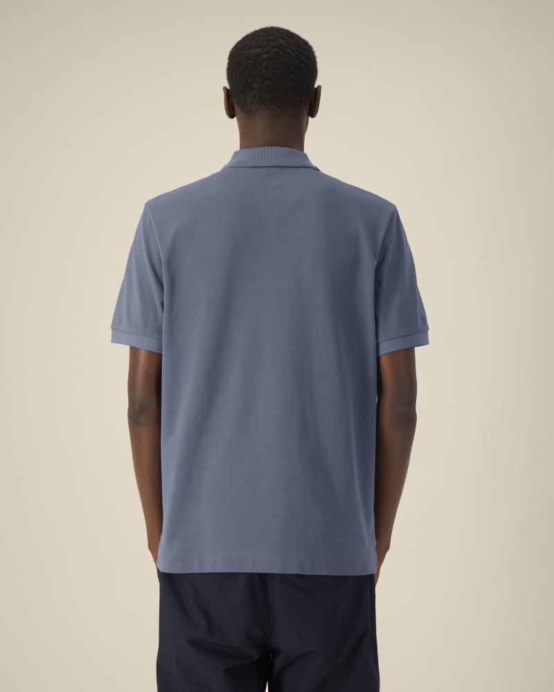 PREPSTER 2.0 - BLUE GREY - POLOS SHORT SLEEVES - UNISEXE