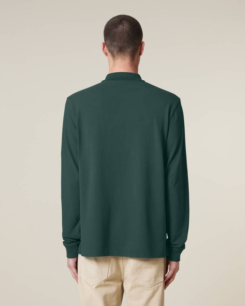 PREPSTER 2.0 LONG SLEEVE - GLAZED GREEN - POLOS LONG SLEEVES - UNISEKS