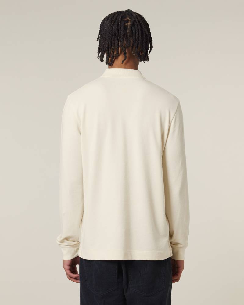 PREPSTER 2.0 LONG SLEEVE - NATURAL RAW - POLOS LONG SLEEVES - UNISEKS