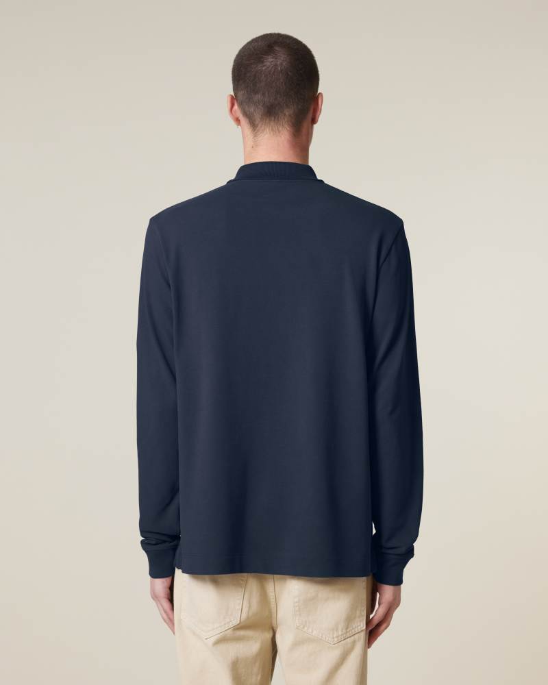PREPSTER 2.0 LONG SLEEVE - FRENCH NAVY - POLOS LONG SLEEVES - UNISEKS