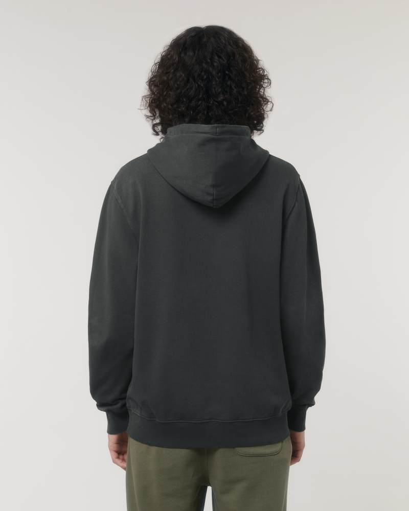 ARCHER VINTAGE - G. DYED BLACK ROCK - SWEATSHIRTS HOODIE - UNISEX