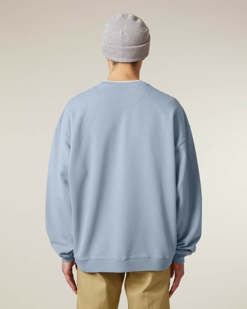 RADDER 2.0 VINTAGE - G. DYED BLUE STONE - SWEATSHIRTS CREWNECK - UNISEKS