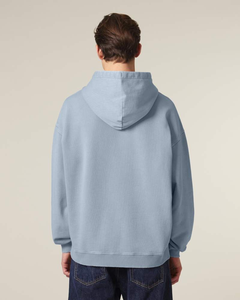 SLAMMER 2.0 VINTAGE - G. DYED BLUE STONE - SWEATSHIRTS HOODIE - UNISEKS