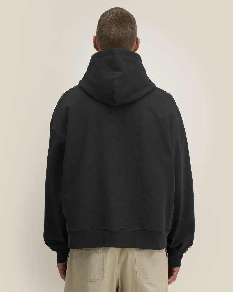 FRONTER - BLACK - SWEATSHIRTS HOODIE - UNISEXE