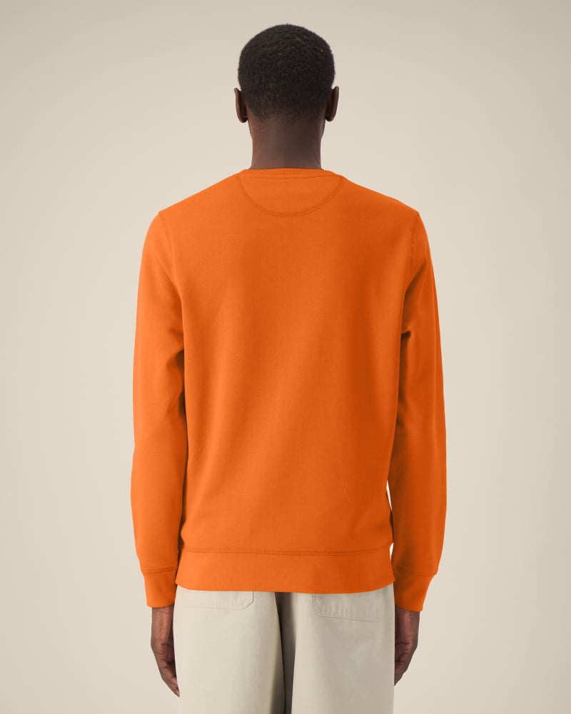 ROLLER - BRIGHT ORANGE - SWEATSHIRTS CREWNECK - UNISEXE
