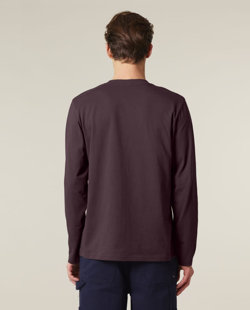 CREATOR 2.0 LONG SLEEVE - RED BROWN - TEE-SHIRTS LONG SLEEVES - UNISEXO