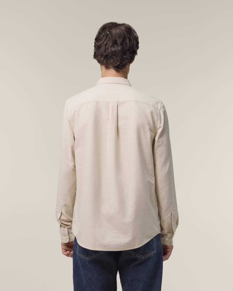 STANLEY OXFORD SHIRT - BEIGE OXFORD - SHIRTS NON DENIM - HOMMES