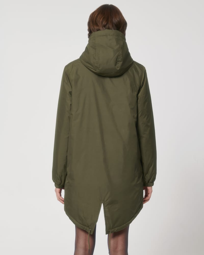 PADDED PARKER - BRITISH KHAKI - JACKETS PARKA - UNISEXO