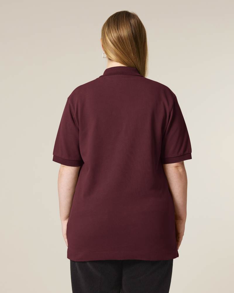 PREPSTER 2.0 - BURGUNDY - POLOS SHORT SLEEVES - UNISEXE
