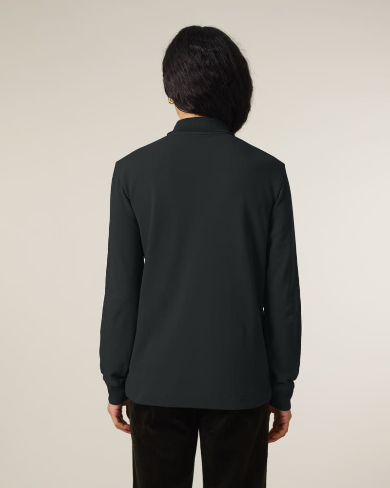 PREPSTER 2.0 LONG SLEEVE - BLACK - POLOS LONG SLEEVES - UNISEKS