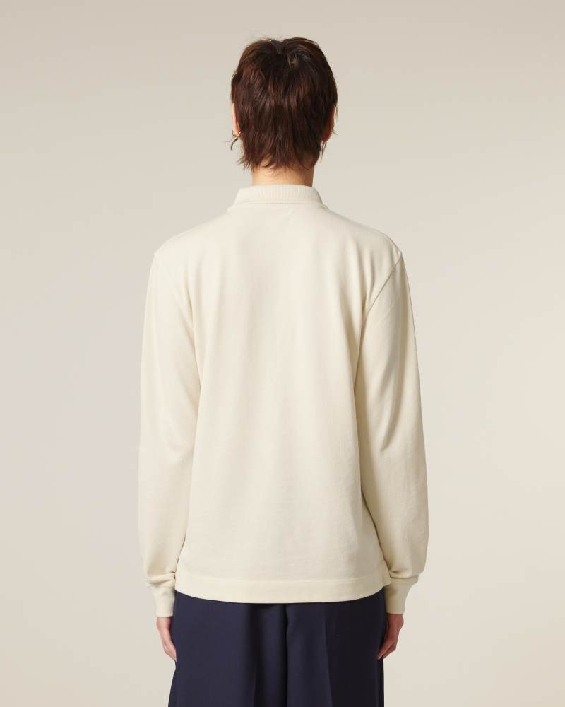 PREPSTER 2.0 LONG SLEEVE - NATURAL RAW - POLOS LONG SLEEVES - UNISEKS