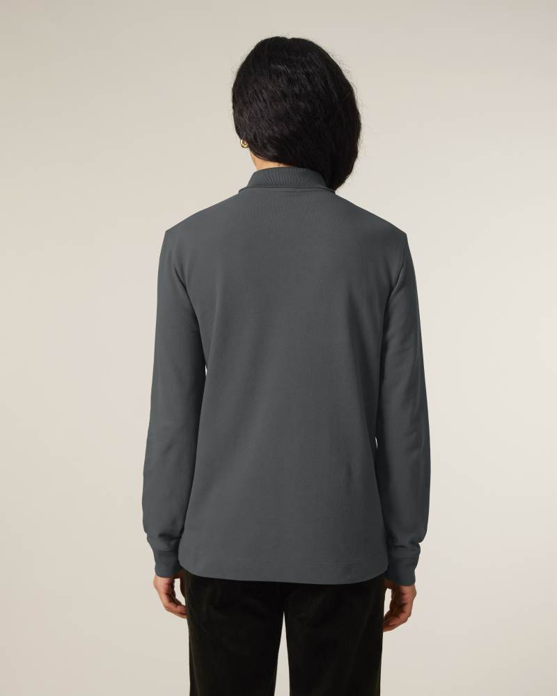 PREPSTER 2.0 LONG SLEEVE - ANTHRACITE - POLOS LONG SLEEVES - UNISEKS