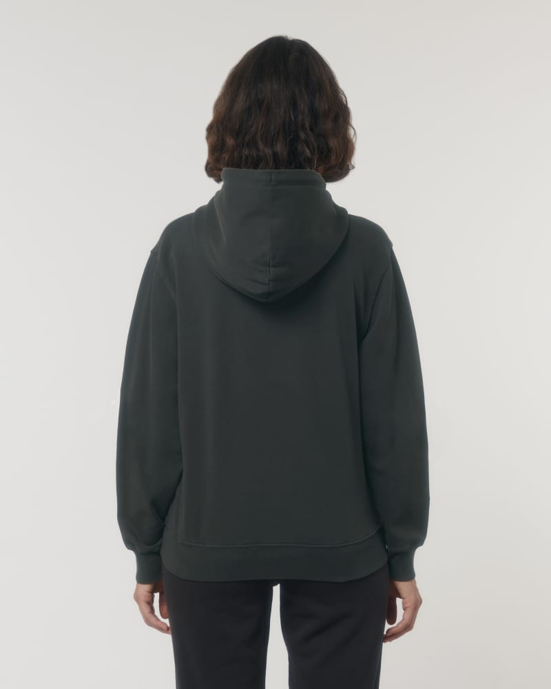 ARCHER VINTAGE - G. DYED BLACK ROCK - SWEATSHIRTS HOODIE - UNISEX